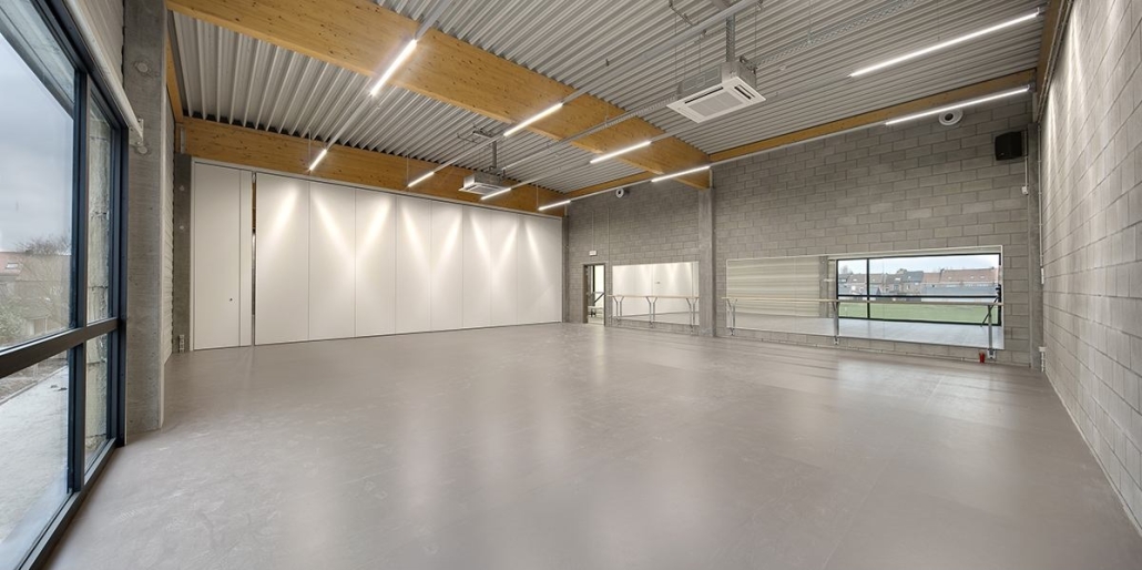 danszaal in de sporthal